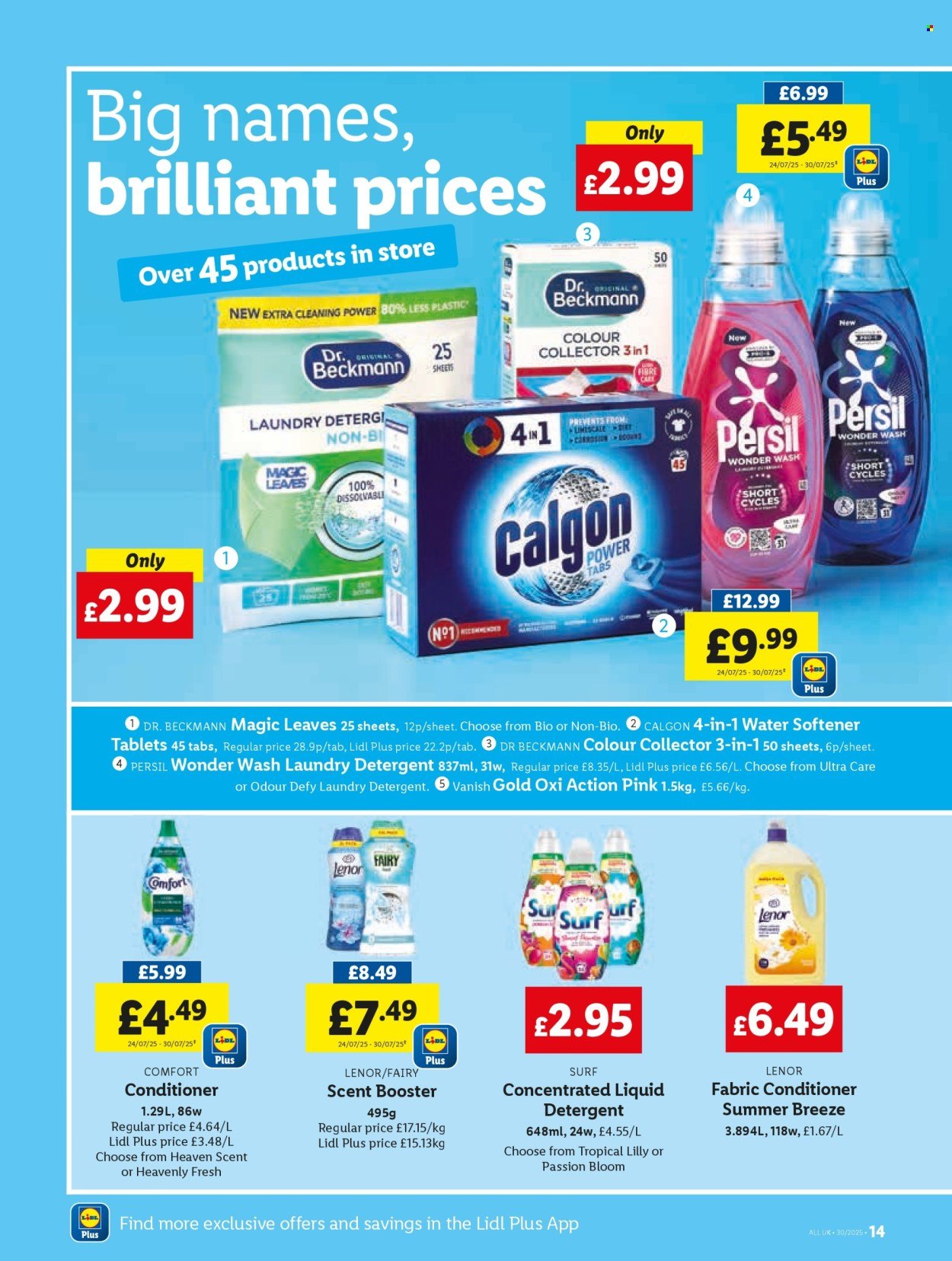 LIDL offer - Local Weekly Leaflet (2025-07-24 - 2025-07-30) | 14