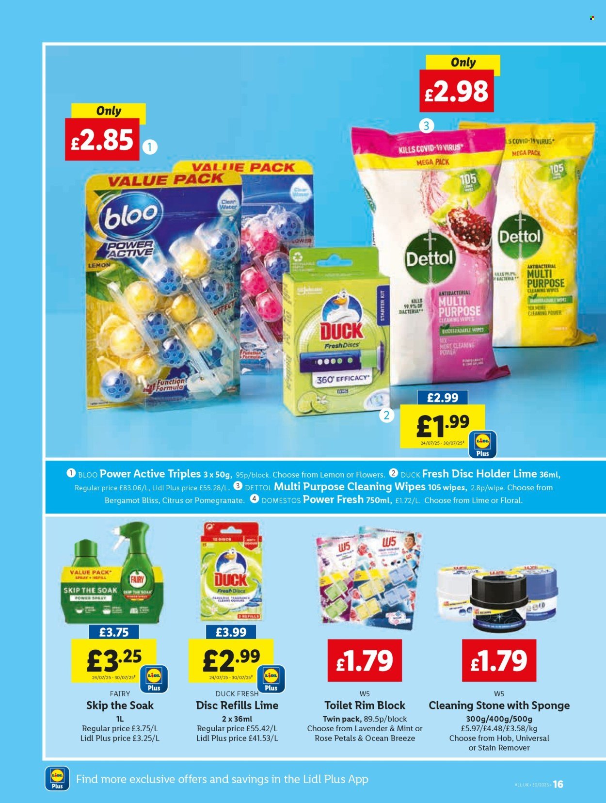 LIDL offer - Local Weekly Leaflet (2025-07-24 - 2025-07-30) | 16
