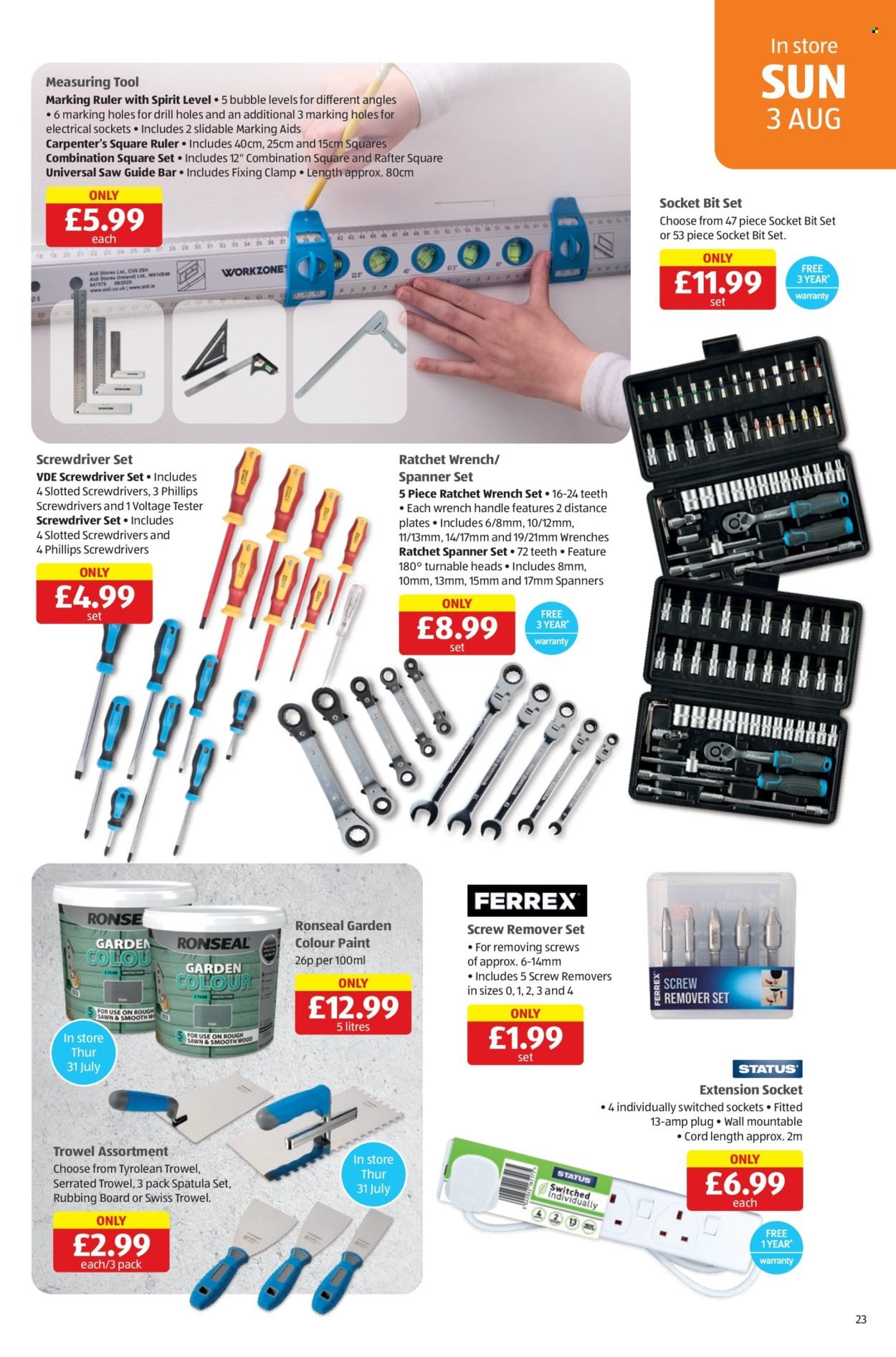 ALDI offer - From 31 Jul 2025 (2025-07-31 - 2025-08-03) | 23