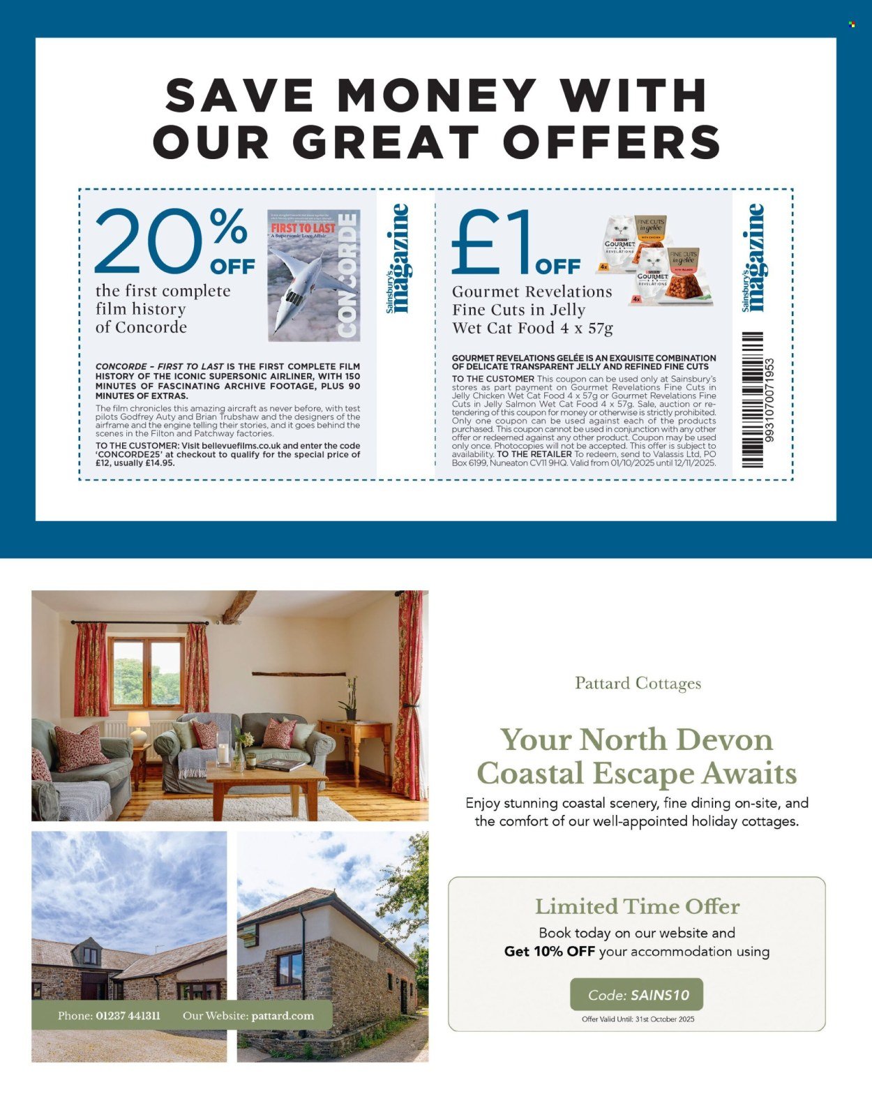 SAINSBURY'S offer - From 1 Oct 2025 (2025-10-01 - 2025-10-31) | 145