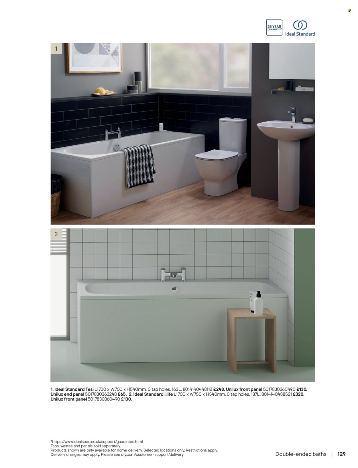 B&Q offer - Bathroom collections (2025-08-27) | 129
