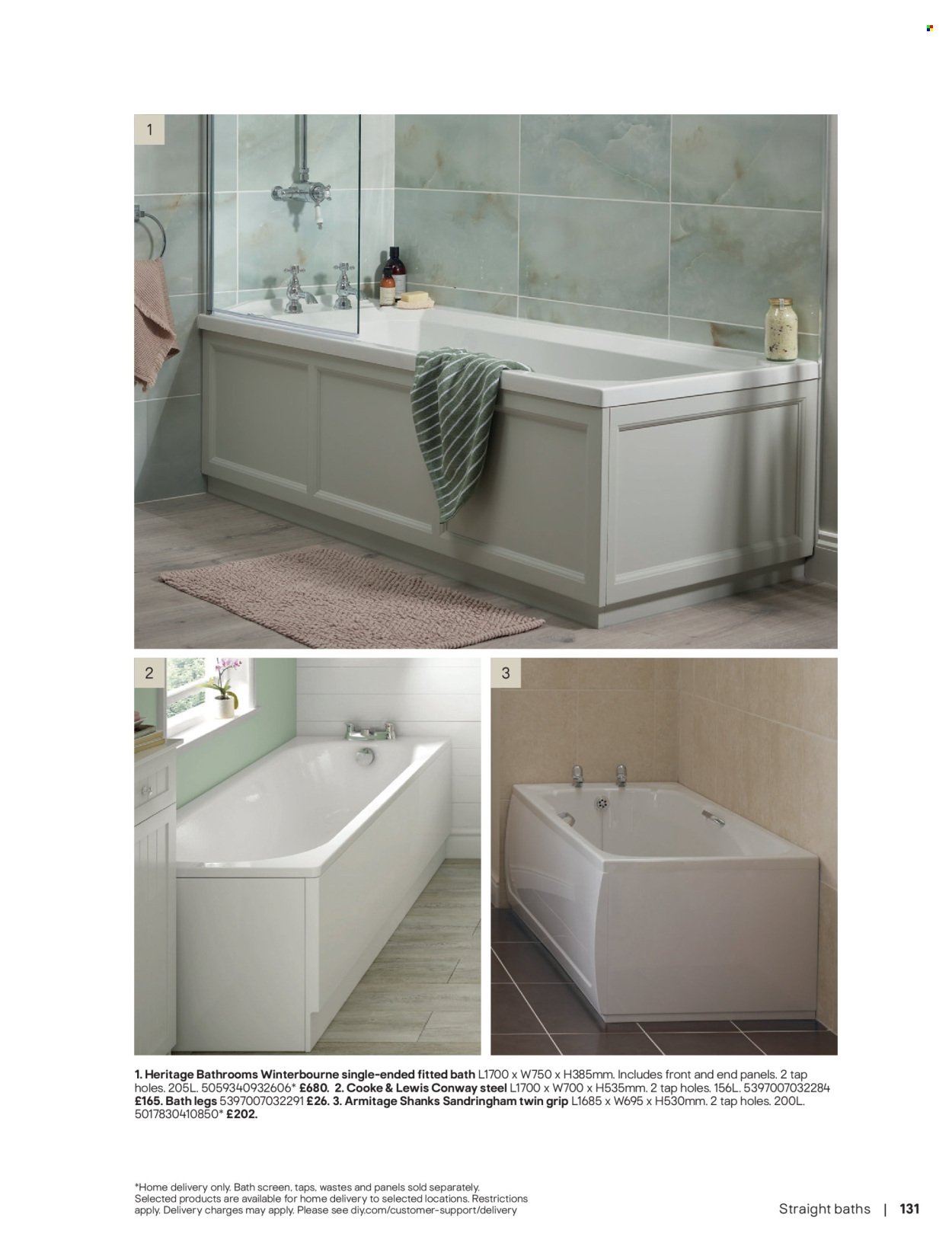 B&Q offer - Bathroom collections (2025-08-27) | 131