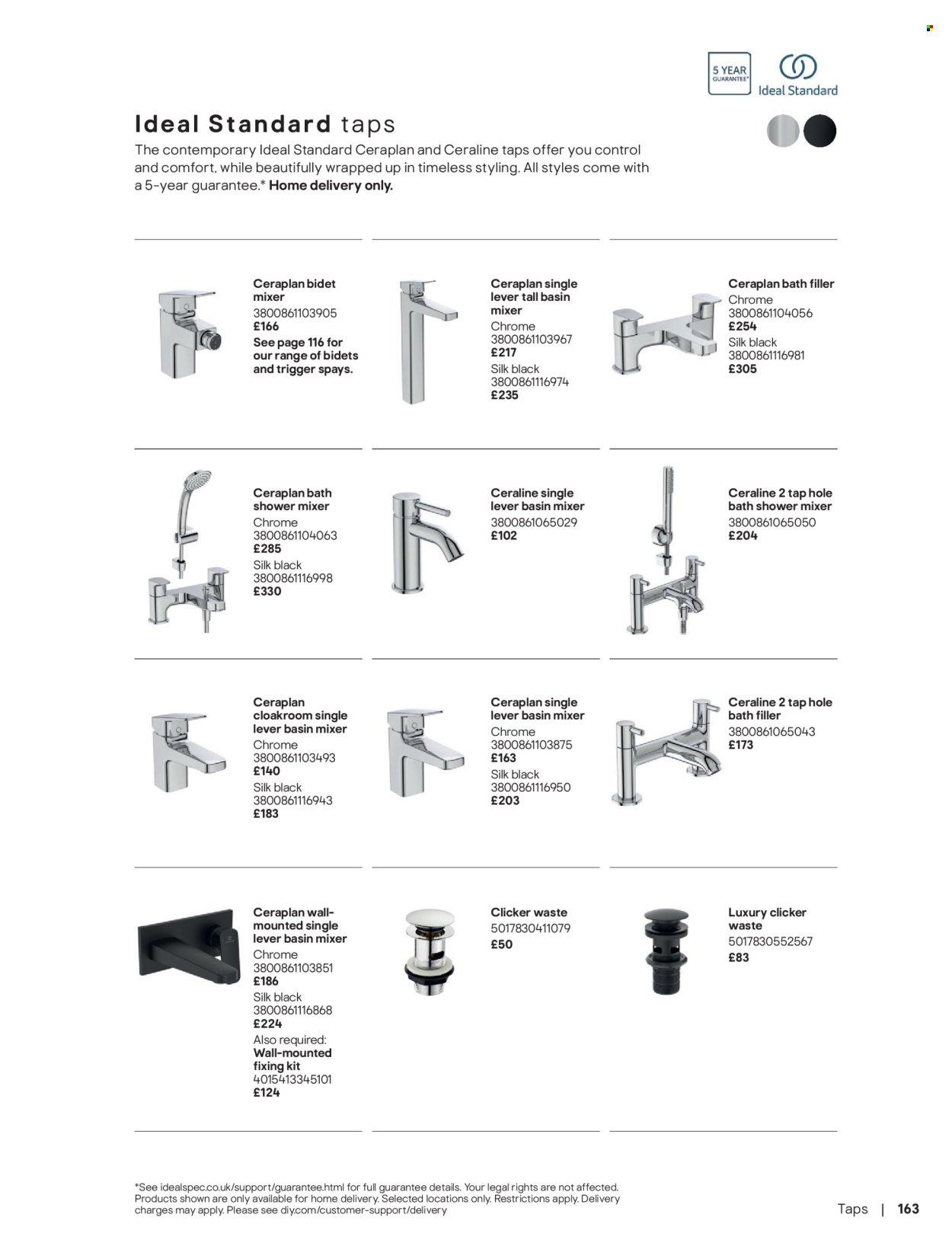 B&Q offer - Bathroom collections (2025-08-27) | 163
