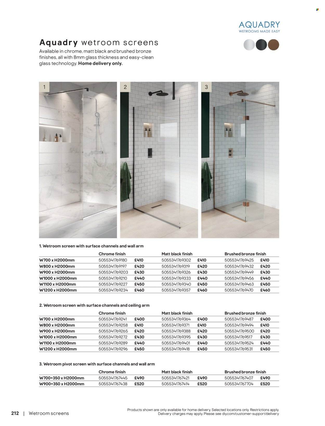 B&Q offer - Bathroom collections (2025-08-27) | 212