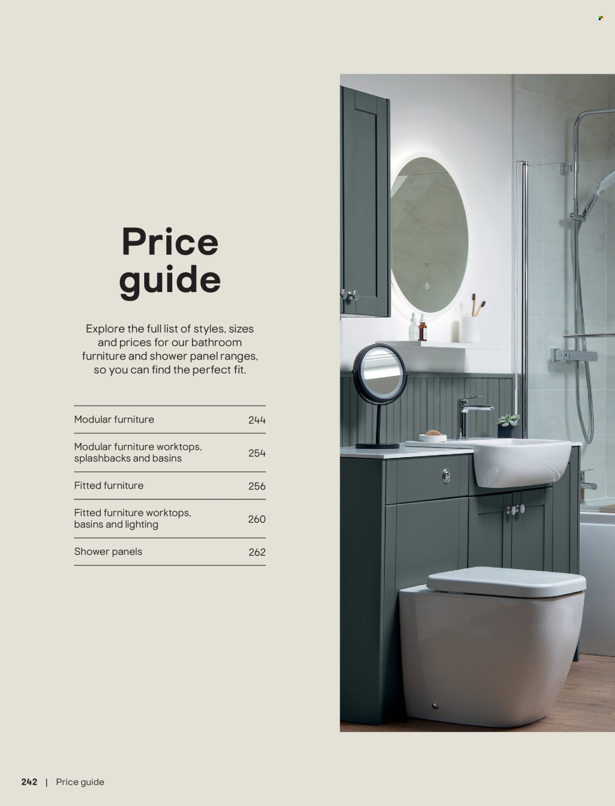 B&Q offer - Bathroom collections (2025-08-27) | 242