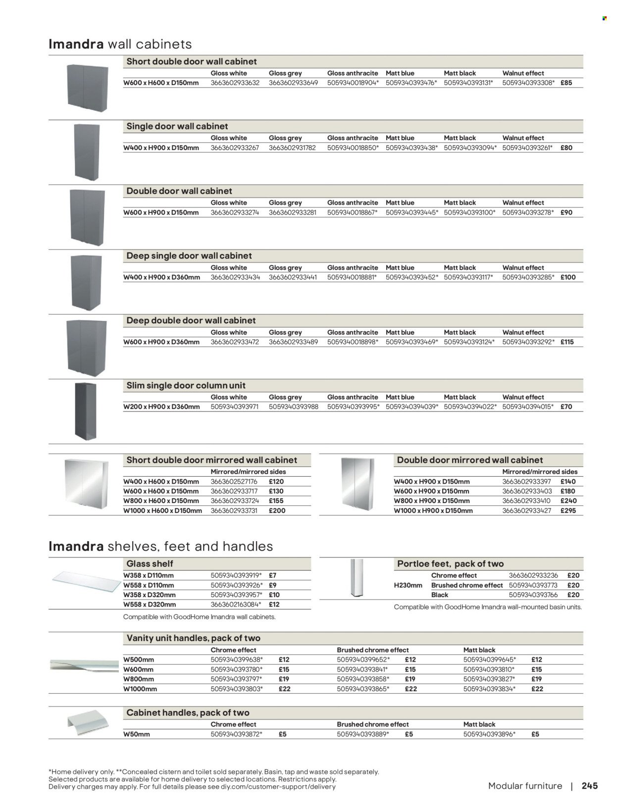 B&Q offer - Bathroom collections (2025-08-27) | 245