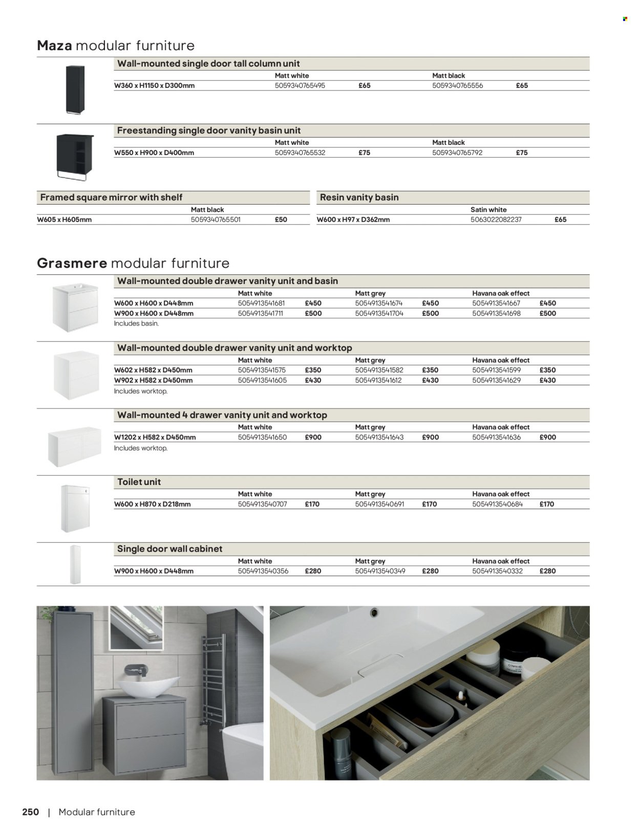 B&Q offer - Bathroom collections (2025-08-27) | 250