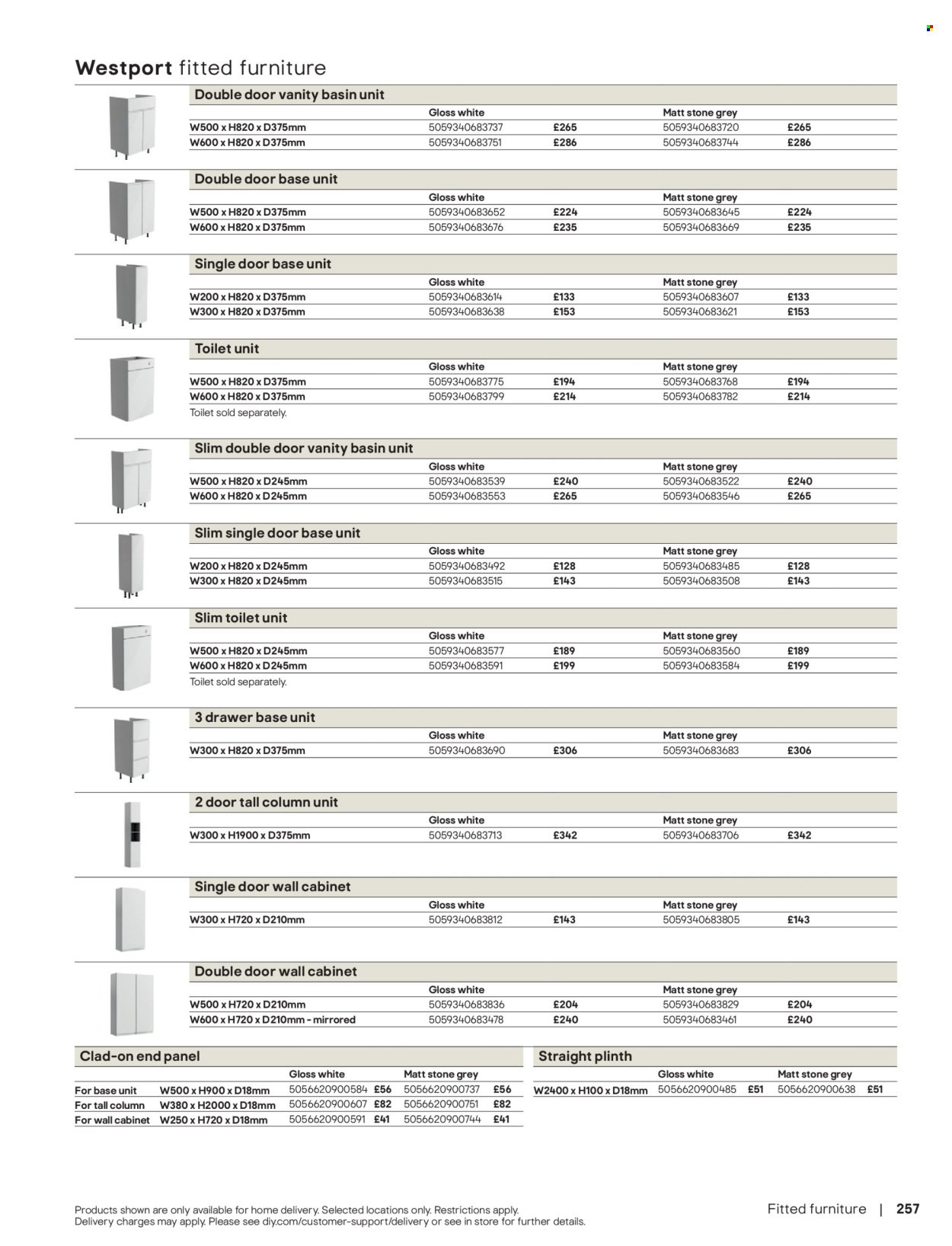 B&Q offer - Bathroom collections (2025-08-27) | 257