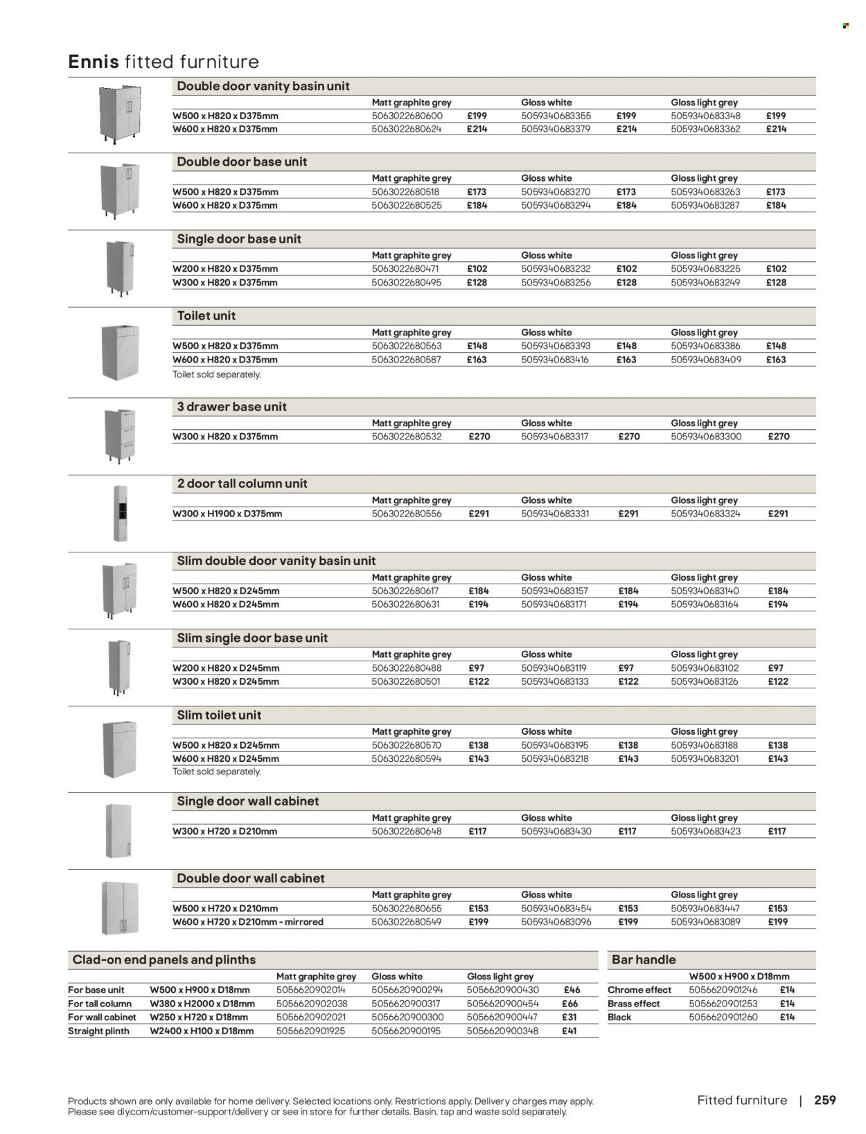B&Q offer - Bathroom collections (2025-08-27) | 259