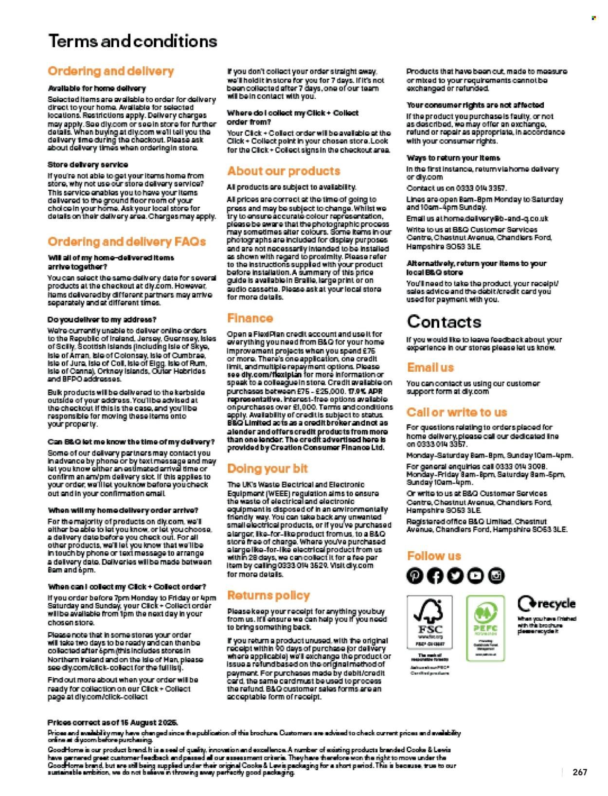 B&Q offer - Bathroom collections (2025-08-27) | 267