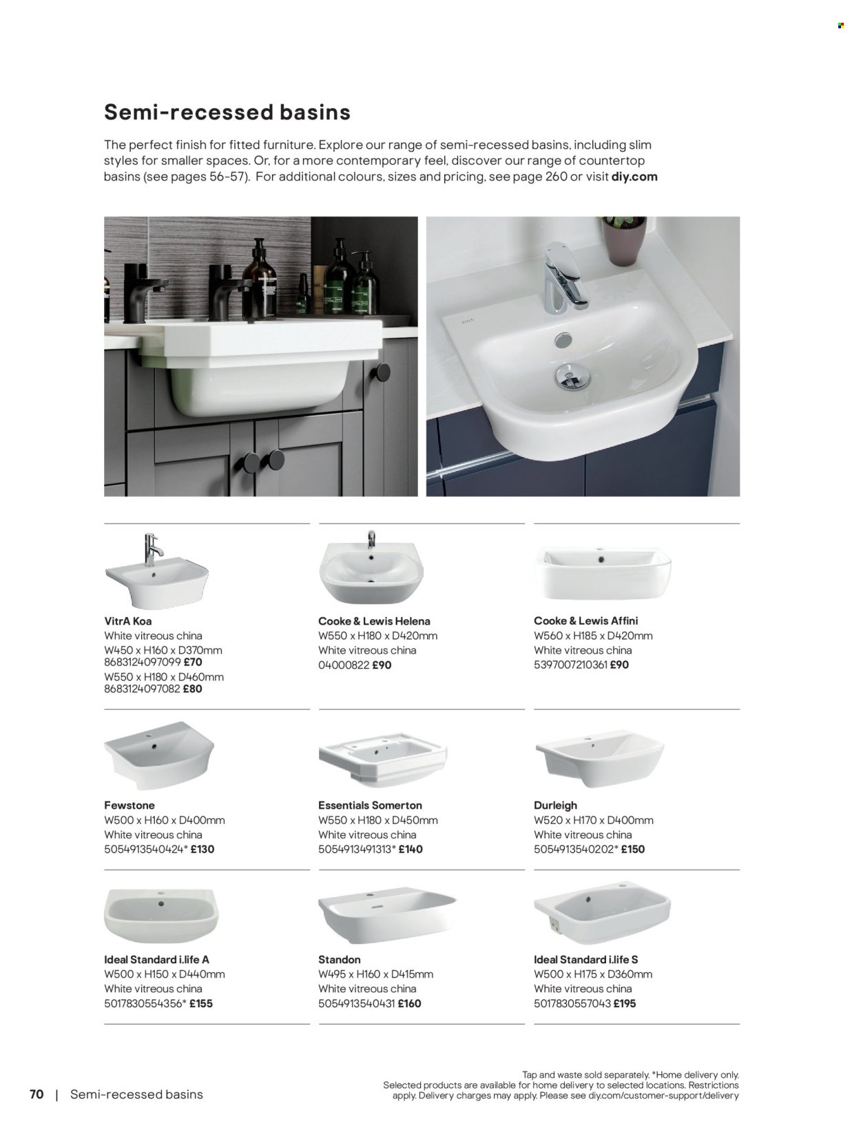 B&Q offer - Bathroom collections (2025-08-27) | 70