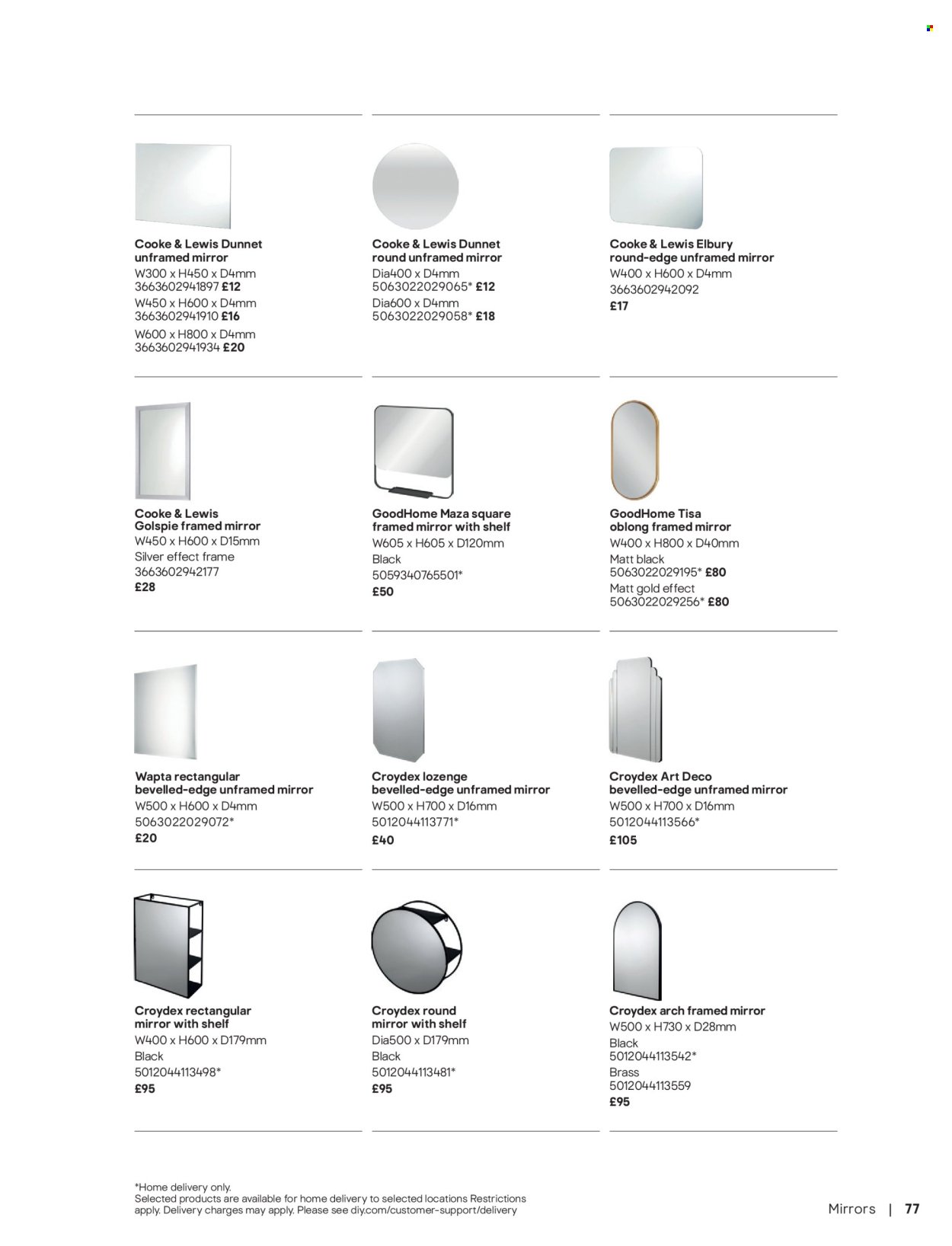B&Q offer - Bathroom collections (2025-08-27) | 77