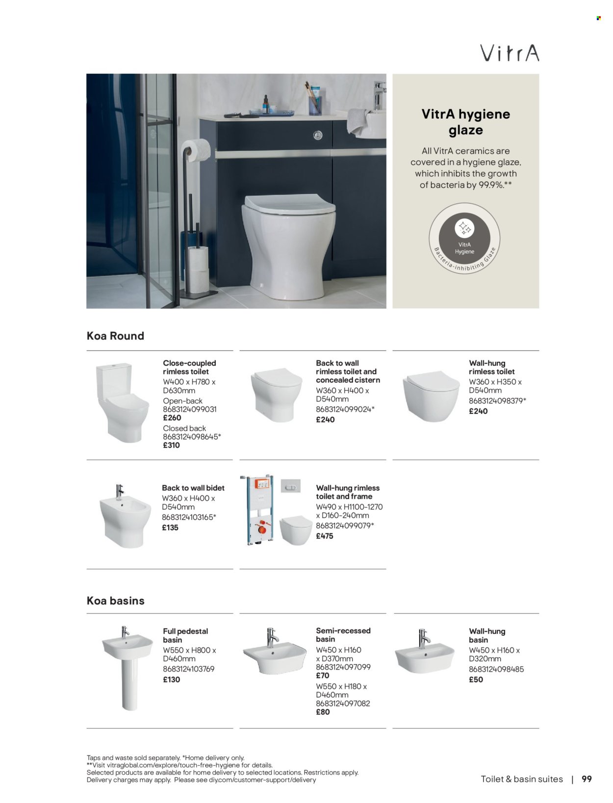 B&Q offer - Bathroom collections (2025-08-27) | 99