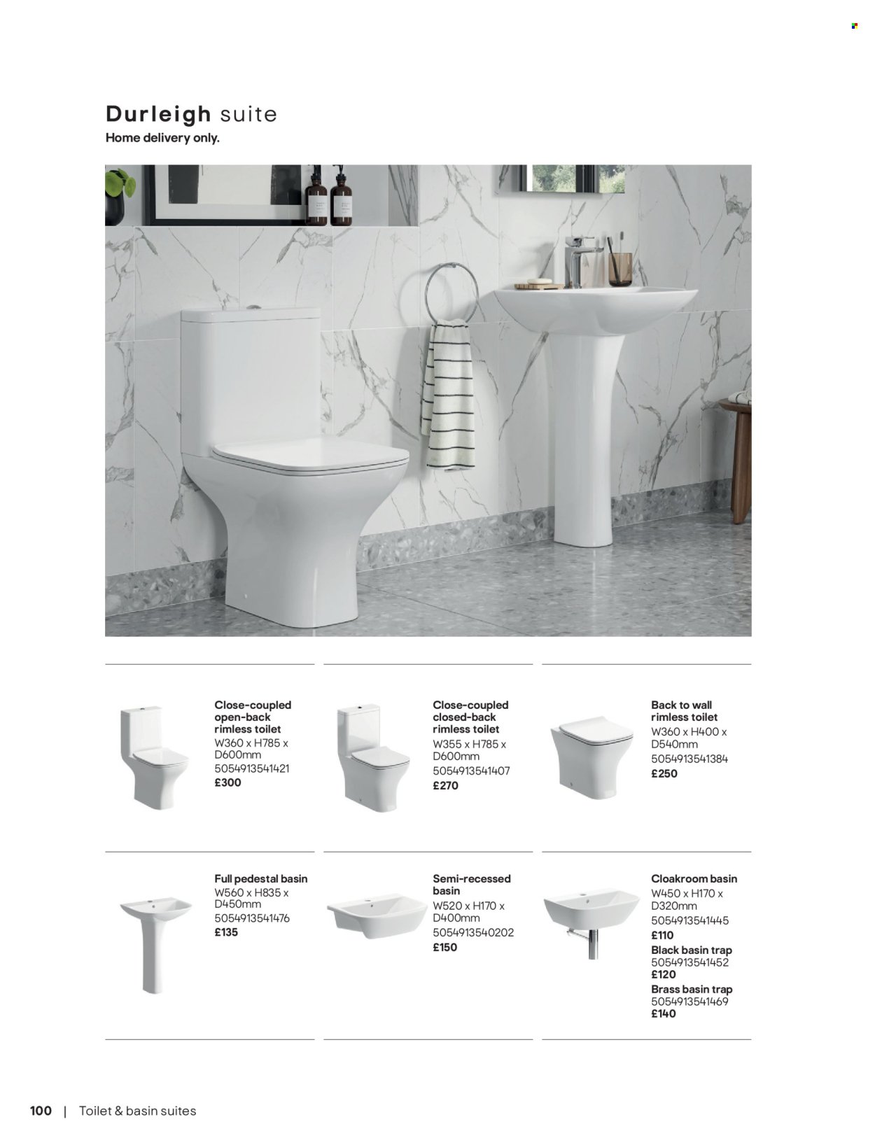 B&Q offer - Bathroom collections (2025-08-27) | 100