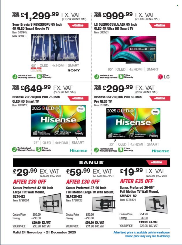 COSTCO offer - From 24 Nov 2025 (2025-11-24 - 2025-12-21) | 2