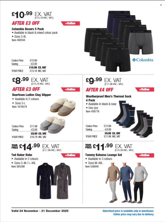 COSTCO offer - From 24 Nov 2025 (2025-11-24 - 2025-12-21) | 12