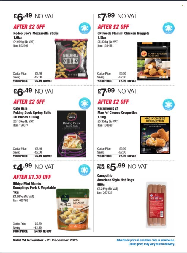 COSTCO offer - From 24 Nov 2025 (2025-11-24 - 2025-12-21) | 20