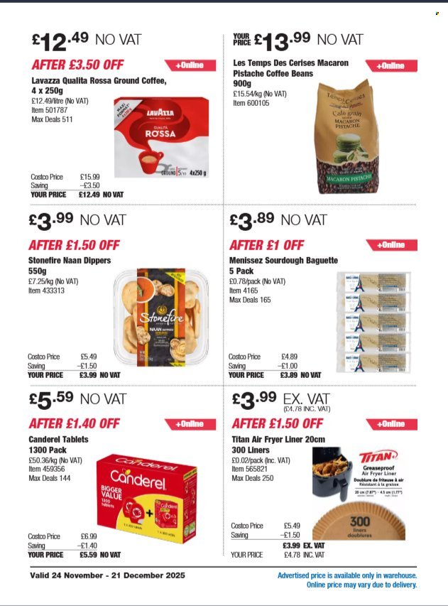 COSTCO offer - From 24 Nov 2025 (2025-11-24 - 2025-12-21) | 22