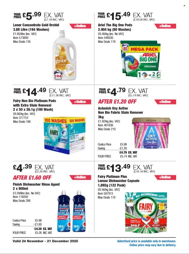 COSTCO offer - From 24 Nov 2025 (2025-11-24 - 2025-12-21) | 34