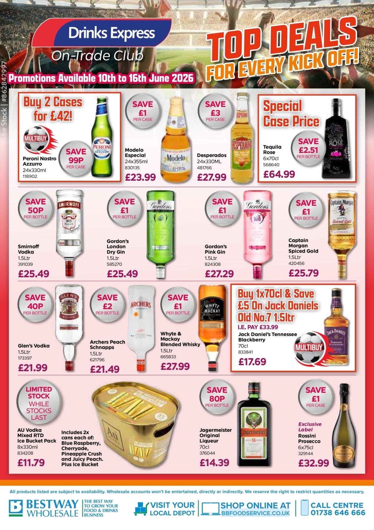 BESTWAY offer - Drinks Express Trade Week Offers