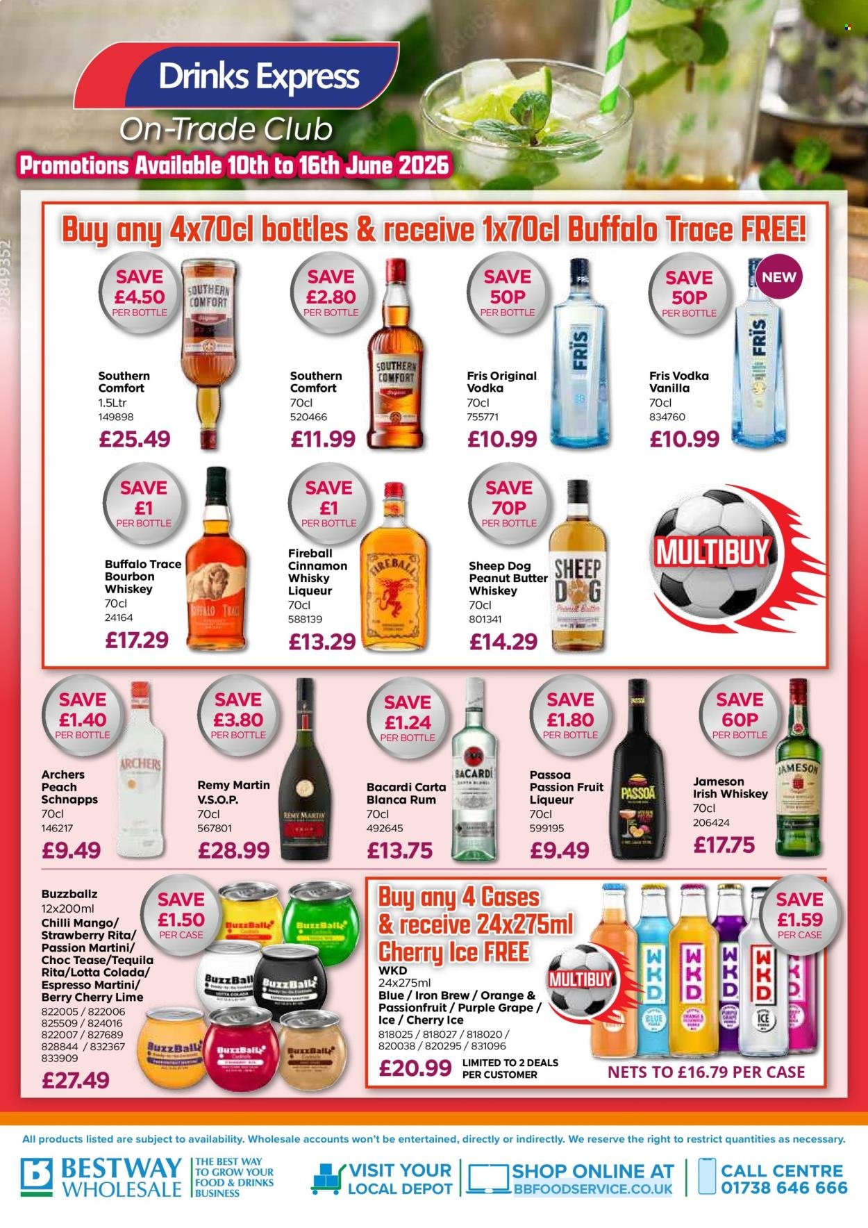 BESTWAY offer - Drinks Express Trade Week Offers
