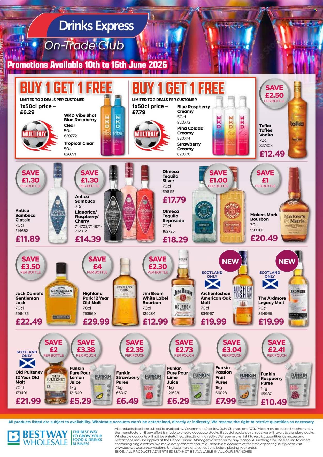 BESTWAY offer - Drinks Express Trade Week Offers