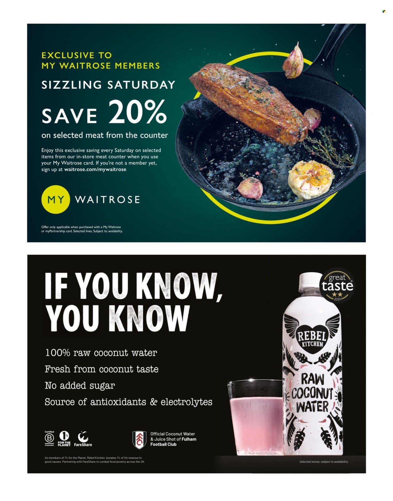WAITROSE offer - Weekend (2025-08-07 - 2025-08-26) | 18