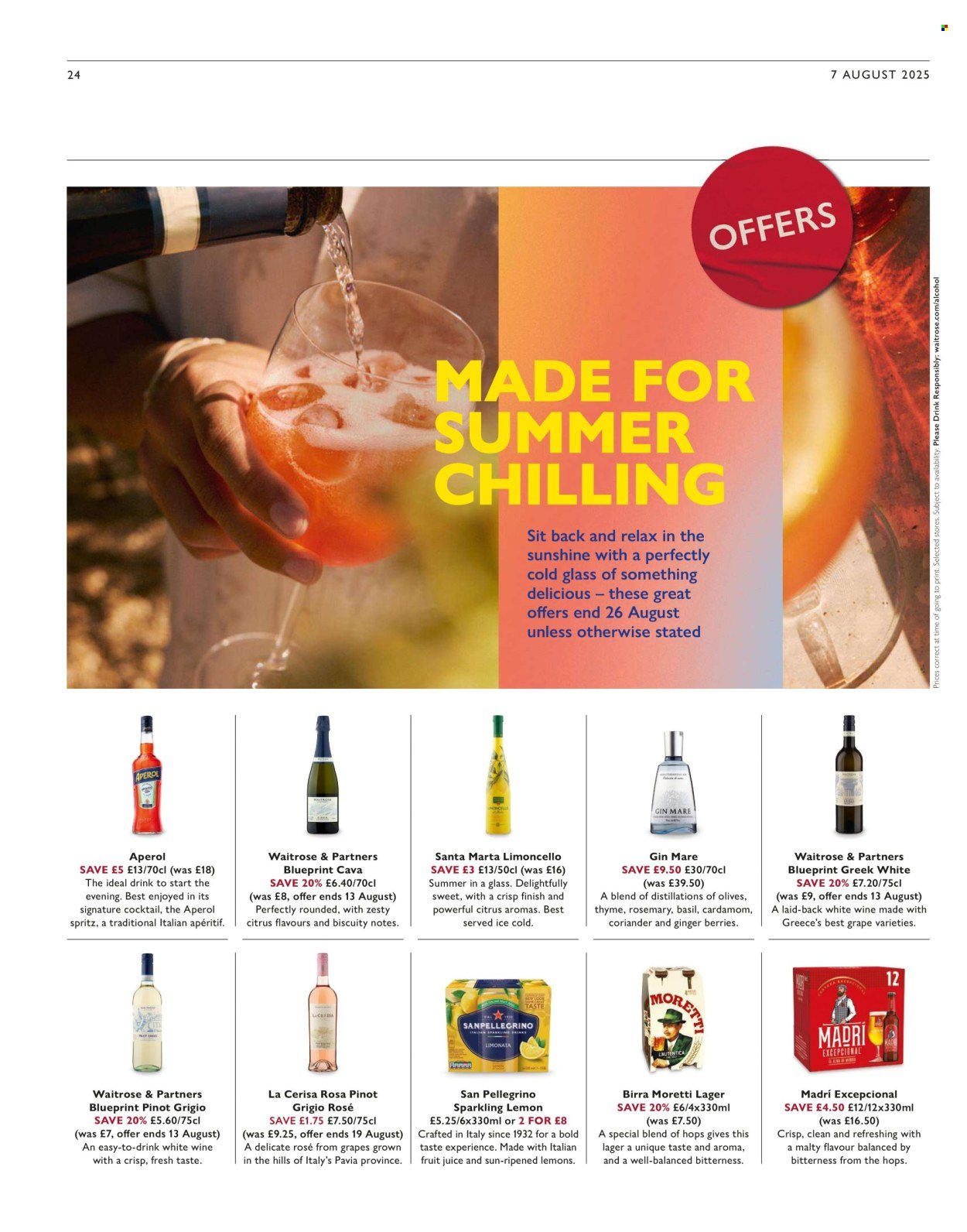 WAITROSE offer - Weekend (2025-08-07 - 2025-08-26) | 24