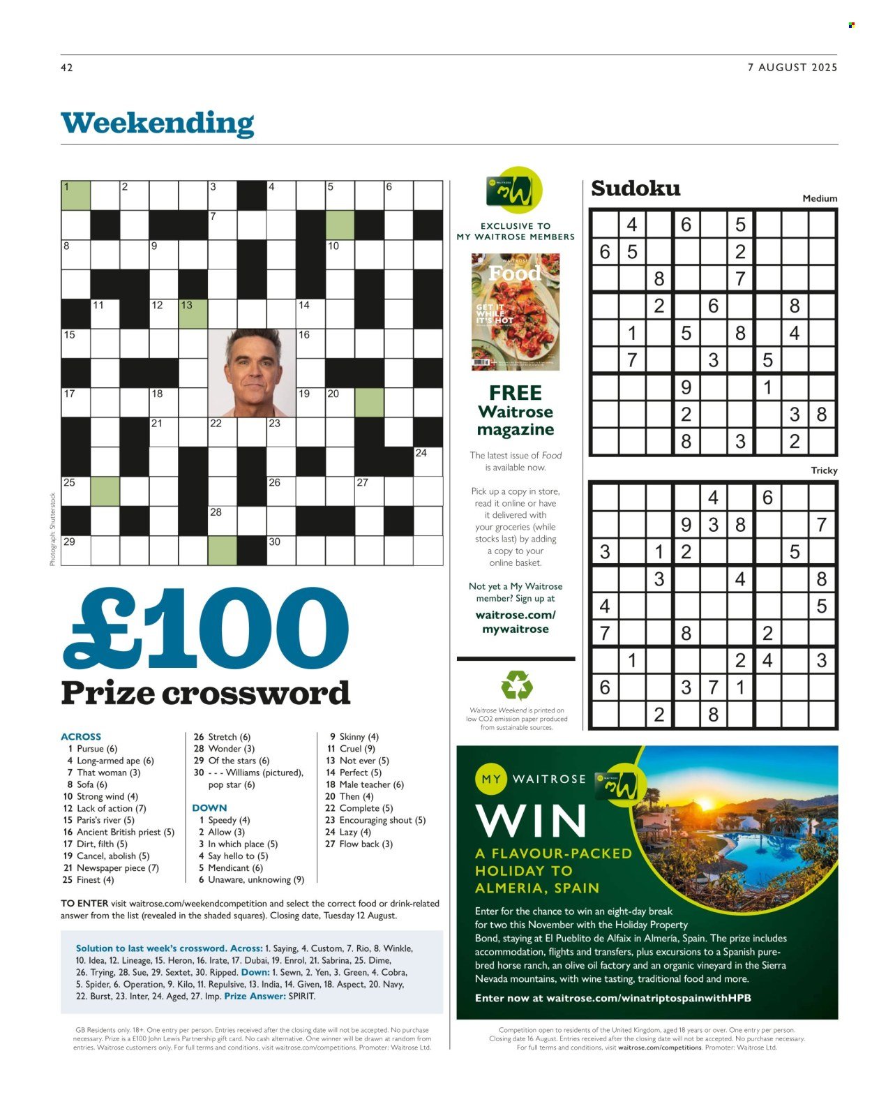 WAITROSE offer - Weekend (2025-08-07 - 2025-08-26) | 42