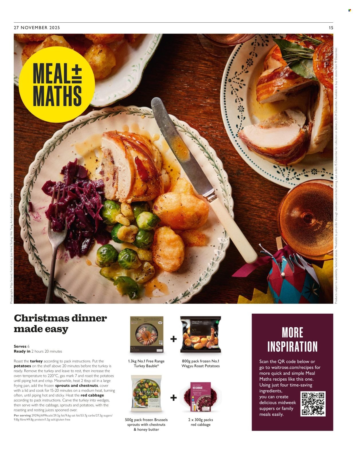 WAITROSE offer - Weekend (2025-11-26) | 15