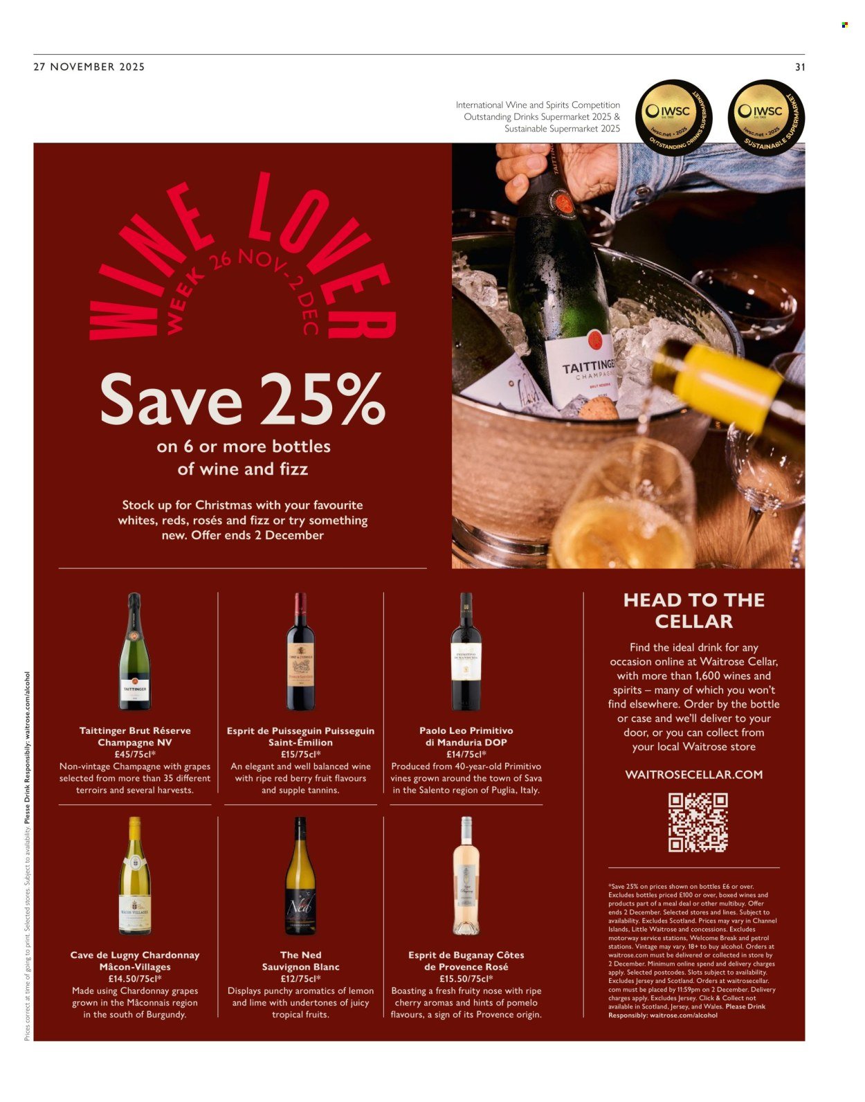 WAITROSE offer - Weekend (2025-11-26) | 31