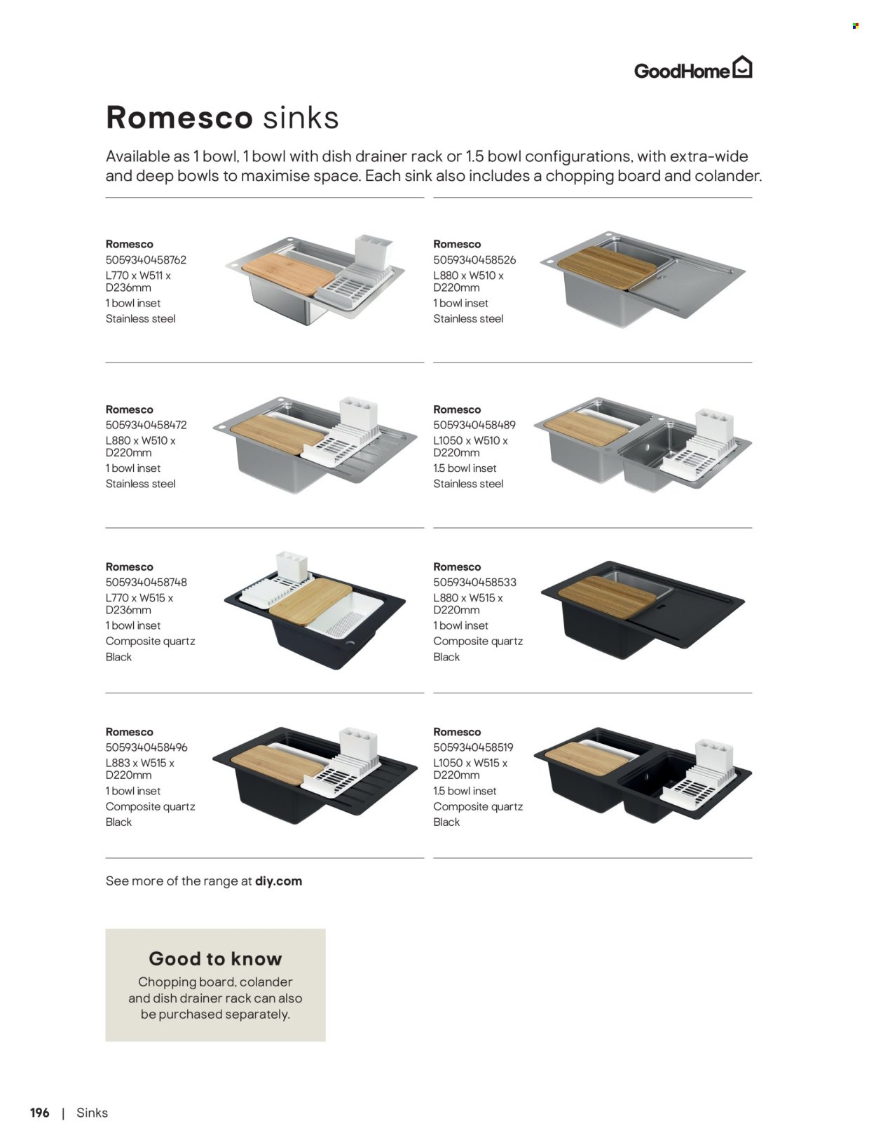 B&Q offer - Kitchens (2025-11-01) | 196