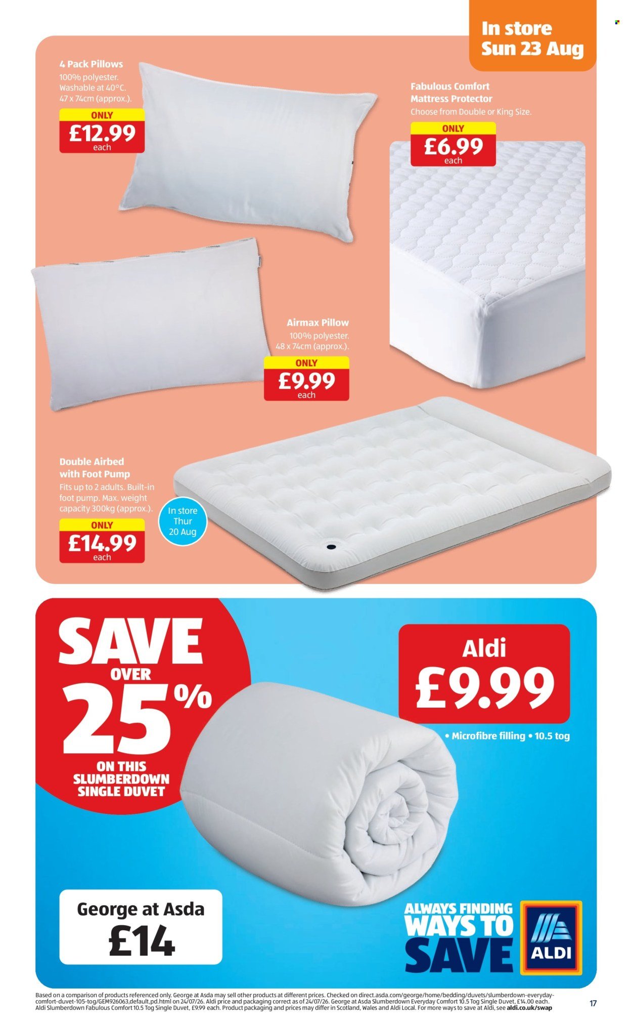 ALDI offer - From 20 Aug 2026