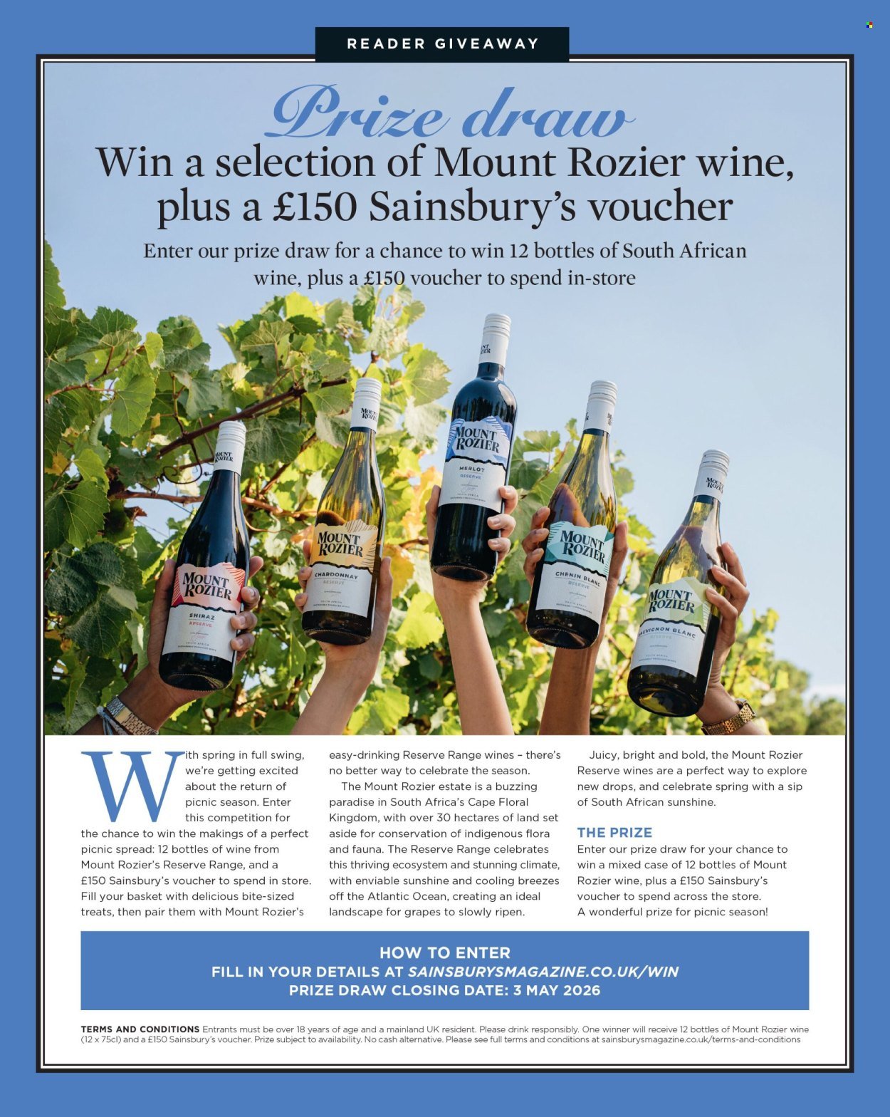 SAINSBURY'S offer - Magazine (2026-04-01 - 2026-04-30) | 108