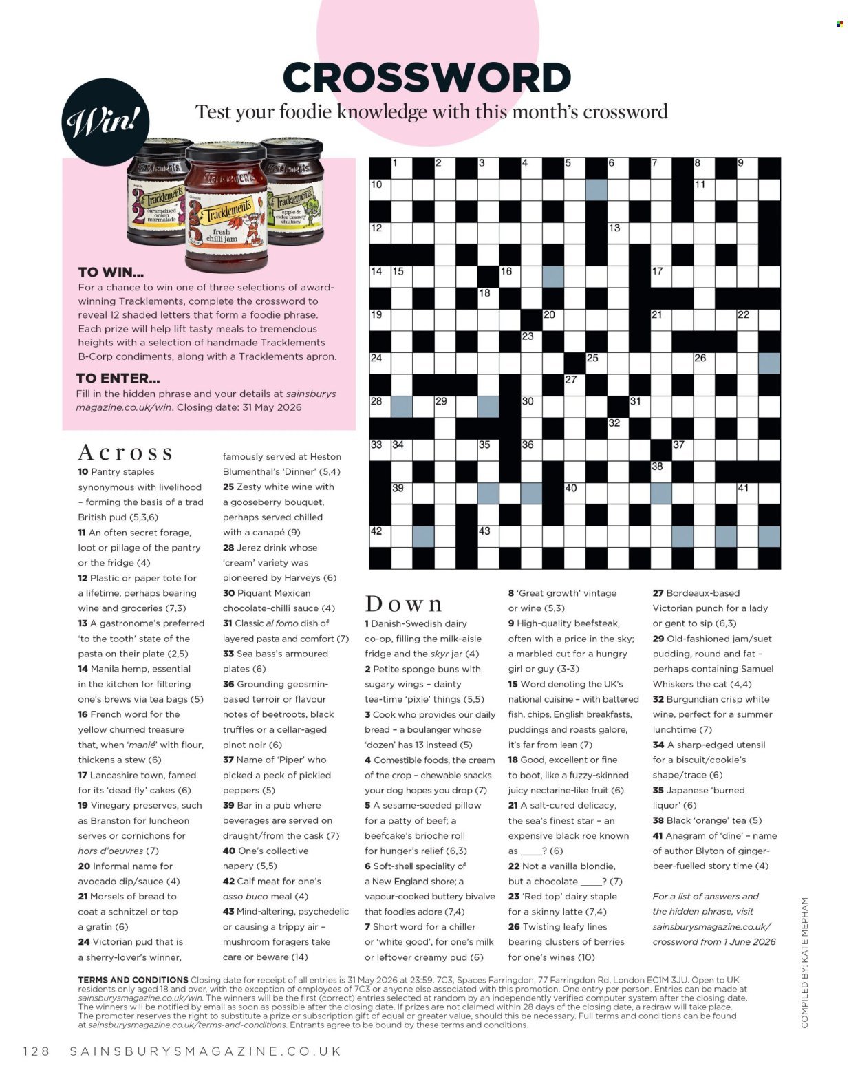 SAINSBURY'S offer - Magazine (2026-04-01 - 2026-04-30) | 128