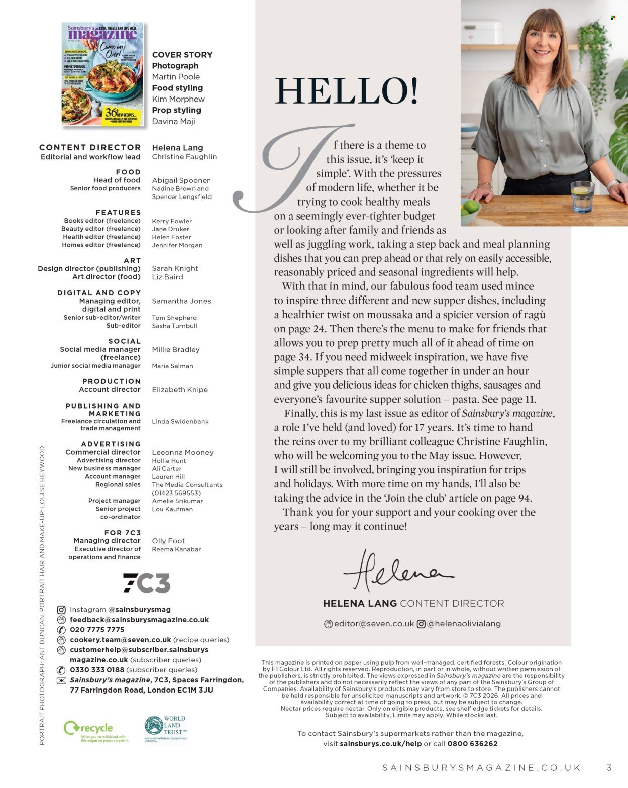 SAINSBURY'S offer - Magazine (2026-04-01 - 2026-04-30) | 3