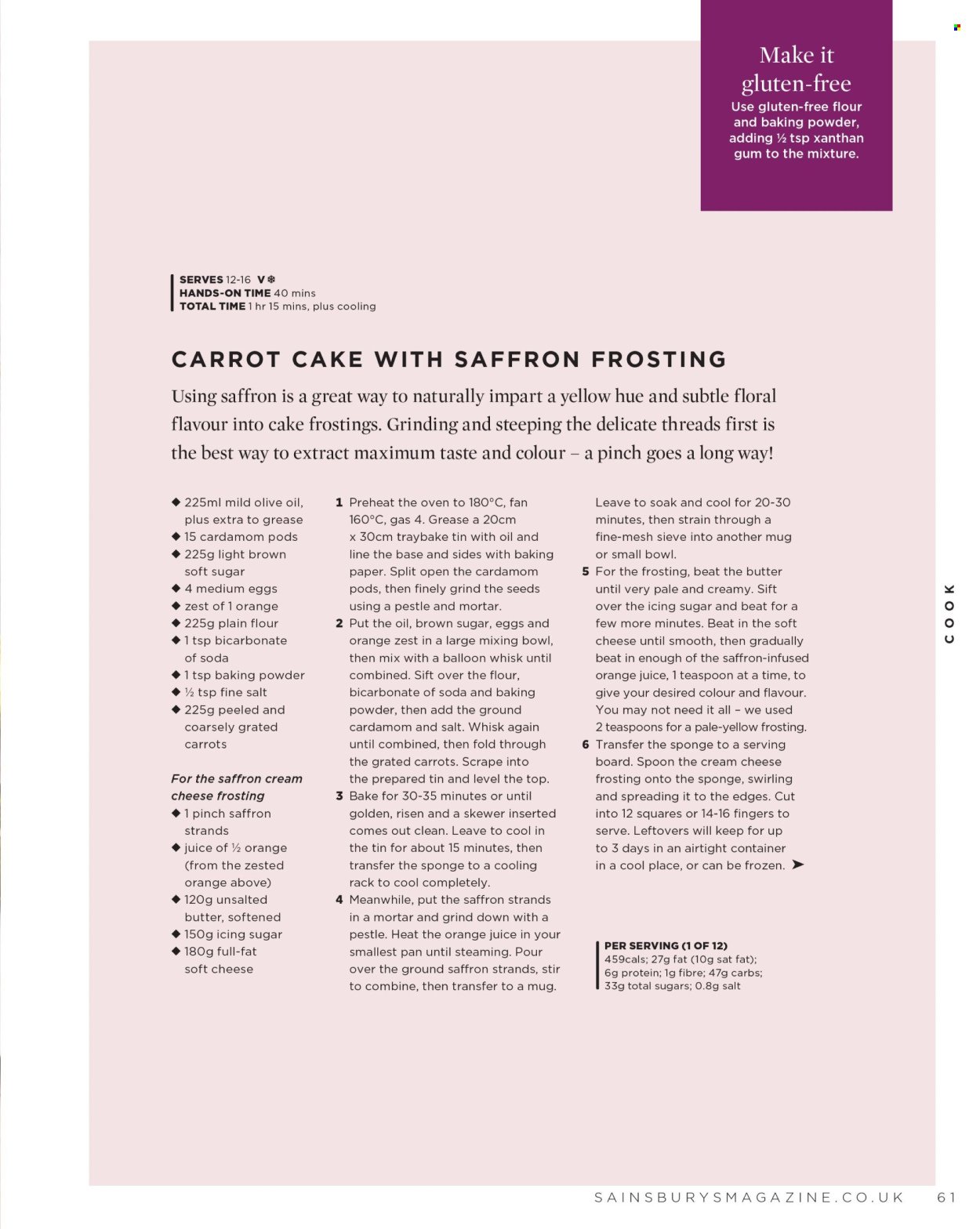 SAINSBURY'S offer - Magazine (2026-04-01 - 2026-04-30) | 61