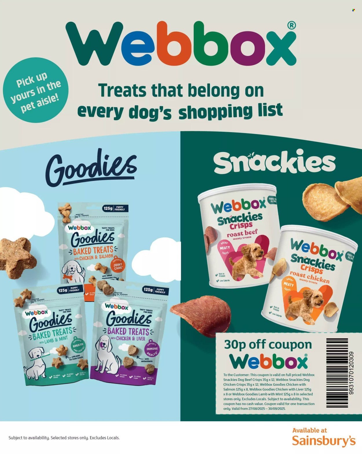 SAINSBURY'S offer - September (2025-09-01 - 2025-09-30) | 137