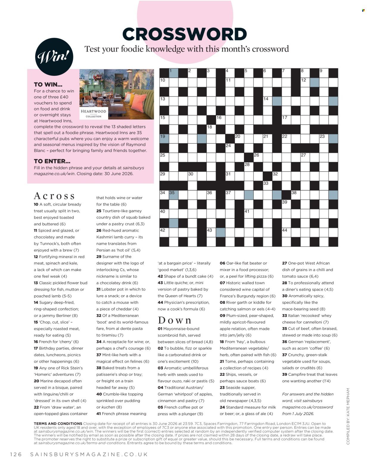 SAINSBURY'S offer - Magazine (2026-05-01 - 2026-05-31) | 126