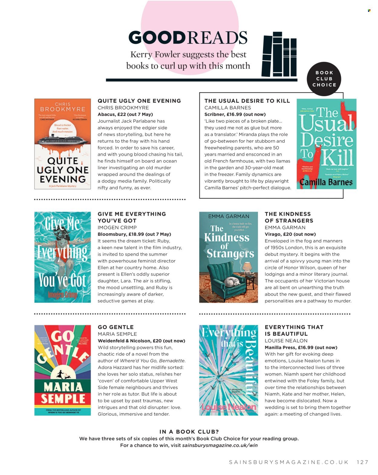 SAINSBURY'S offer - Magazine (2026-05-01 - 2026-05-31) | 127