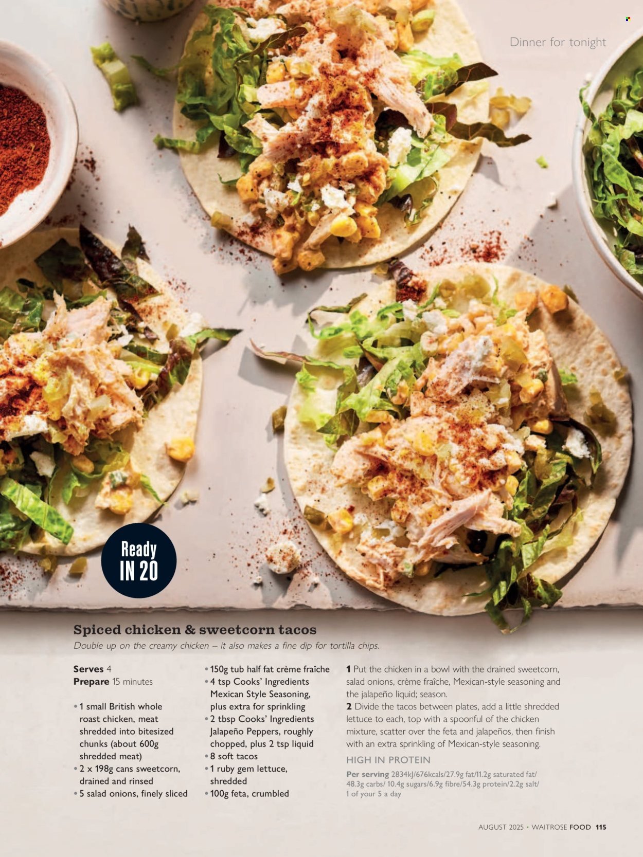 WAITROSE offer - August 2025 (2025-08-01 - 2025-08-31) | 115
