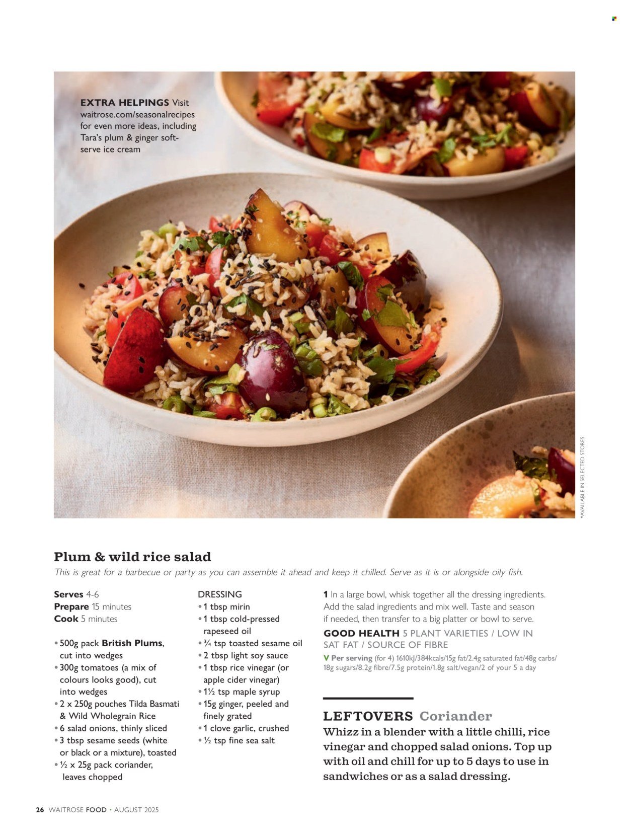 WAITROSE offer - August 2025 (2025-08-01 - 2025-08-31) | 26
