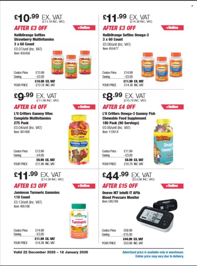 COSTCO offer - From 22 Dec 2025 (2025-12-22 - 2026-01-18) | 16