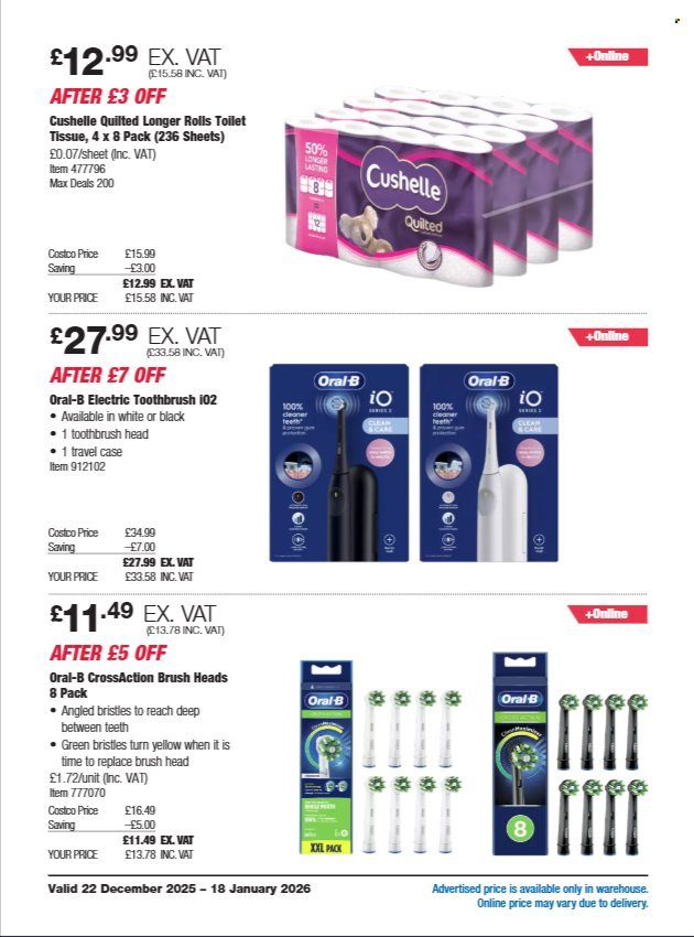 COSTCO offer - From 22 Dec 2025 (2025-12-22 - 2026-01-18) | 18