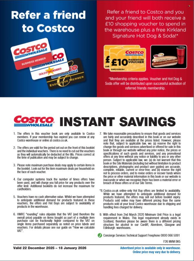COSTCO offer - From 22 Dec 2025 (2025-12-22 - 2026-01-18) | 32