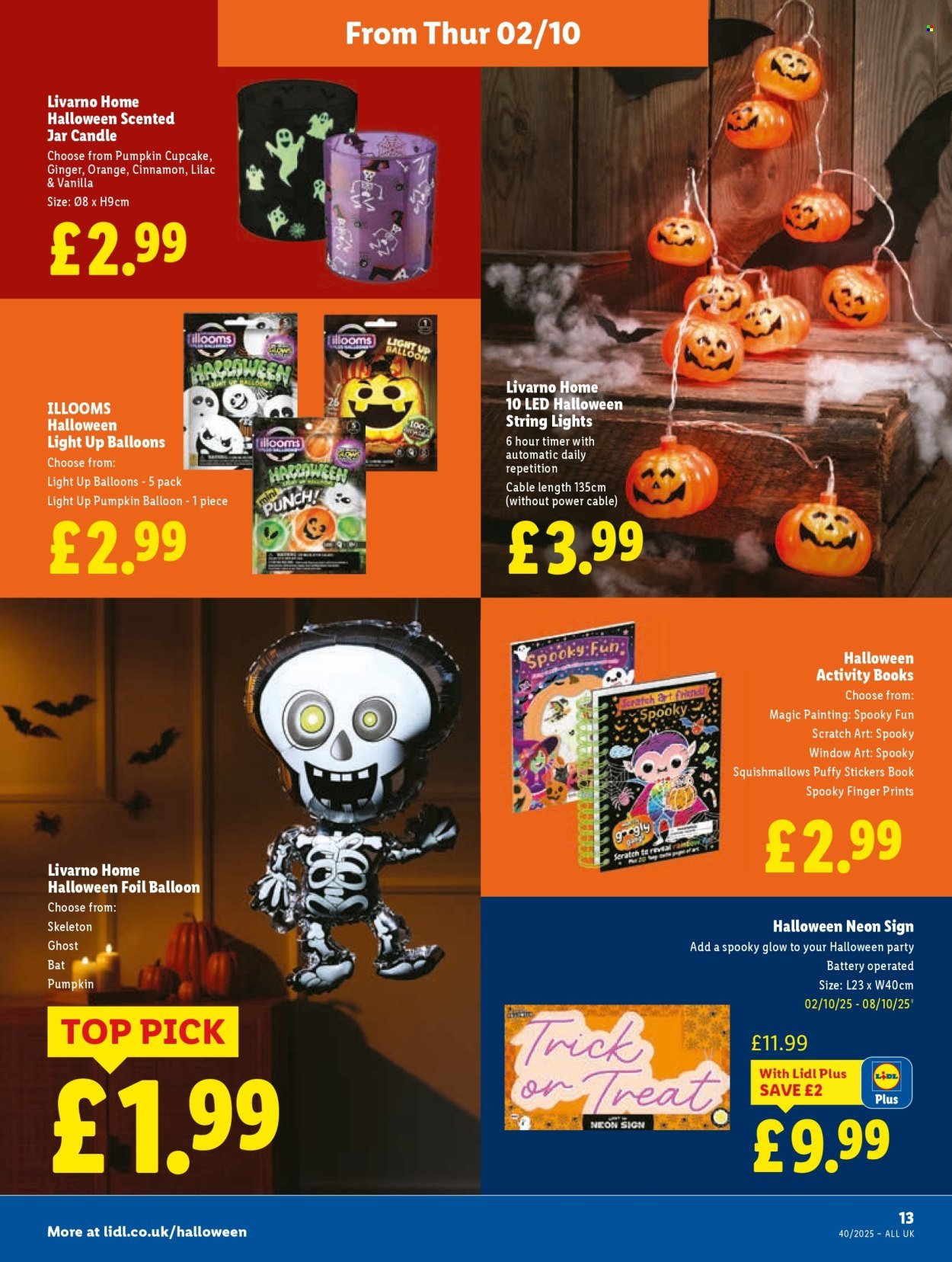 LIDL offer - Local Weekly Leaflet (2025-10-02 - 2025-10-08) | 13