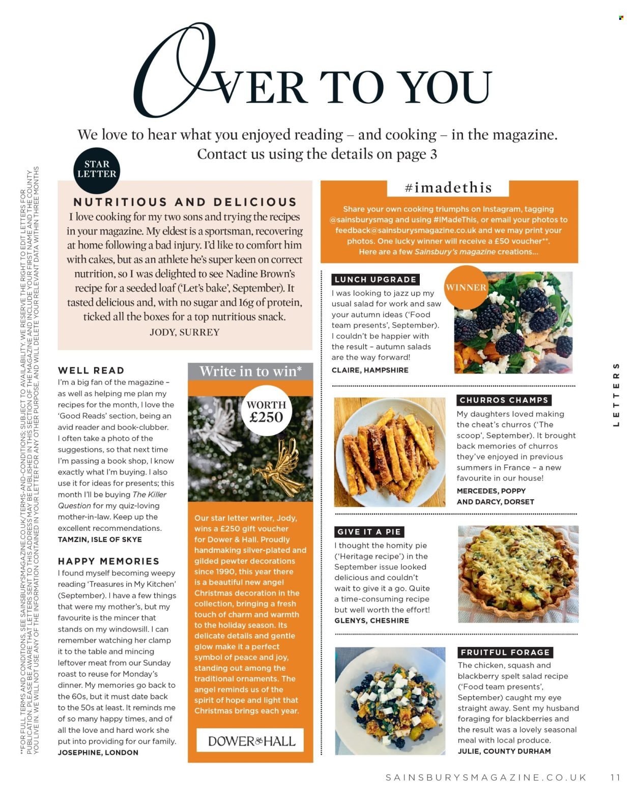 SAINSBURY'S offer - Home for Christmas (2025-11-01 - 2025-11-30) | 11