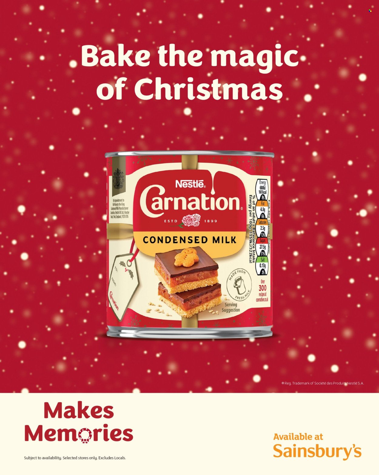 SAINSBURY'S offer - Home for Christmas (2025-11-01 - 2025-11-30) | 156