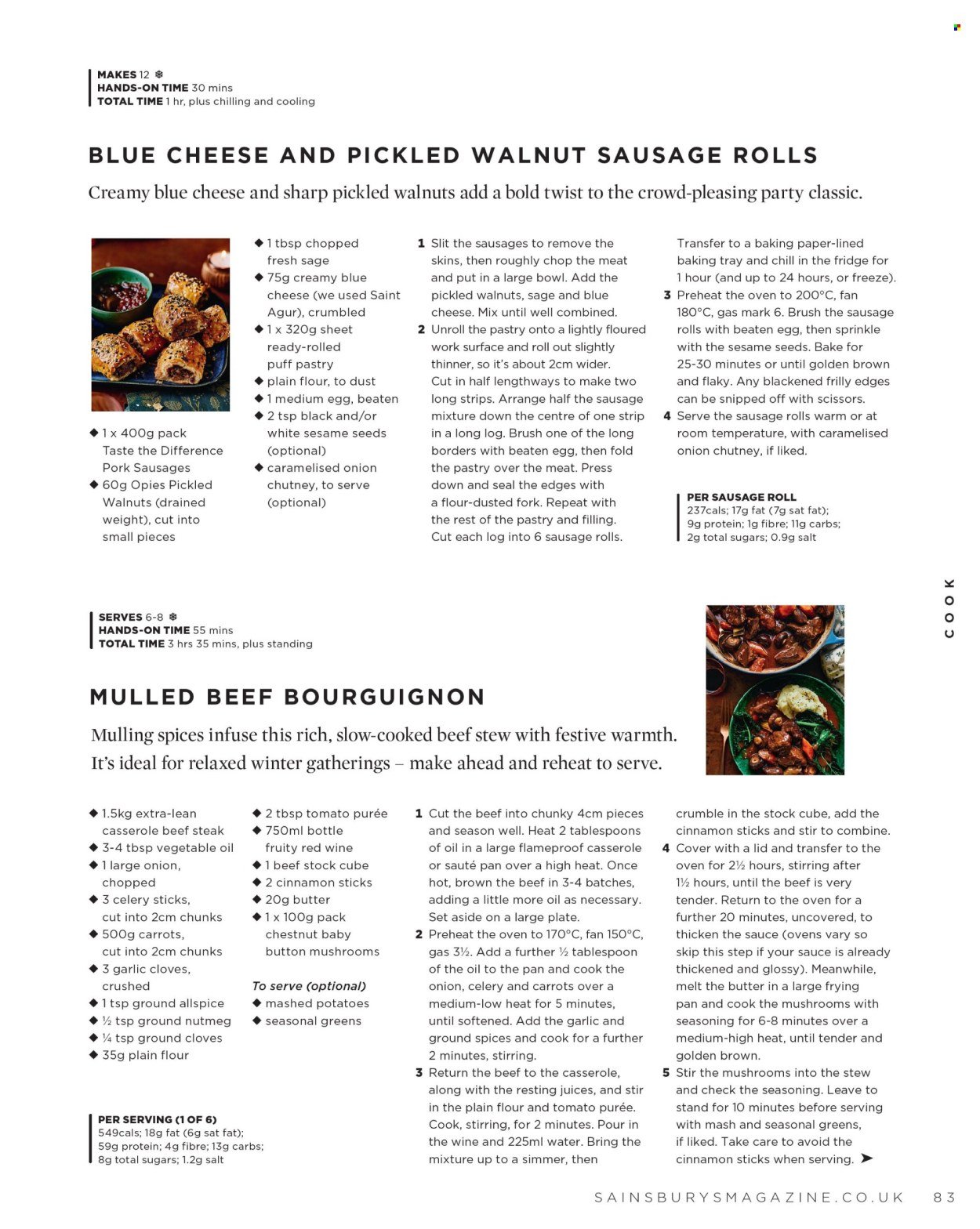 SAINSBURY'S offer - Home for Christmas (2025-11-01 - 2025-11-30) | 83