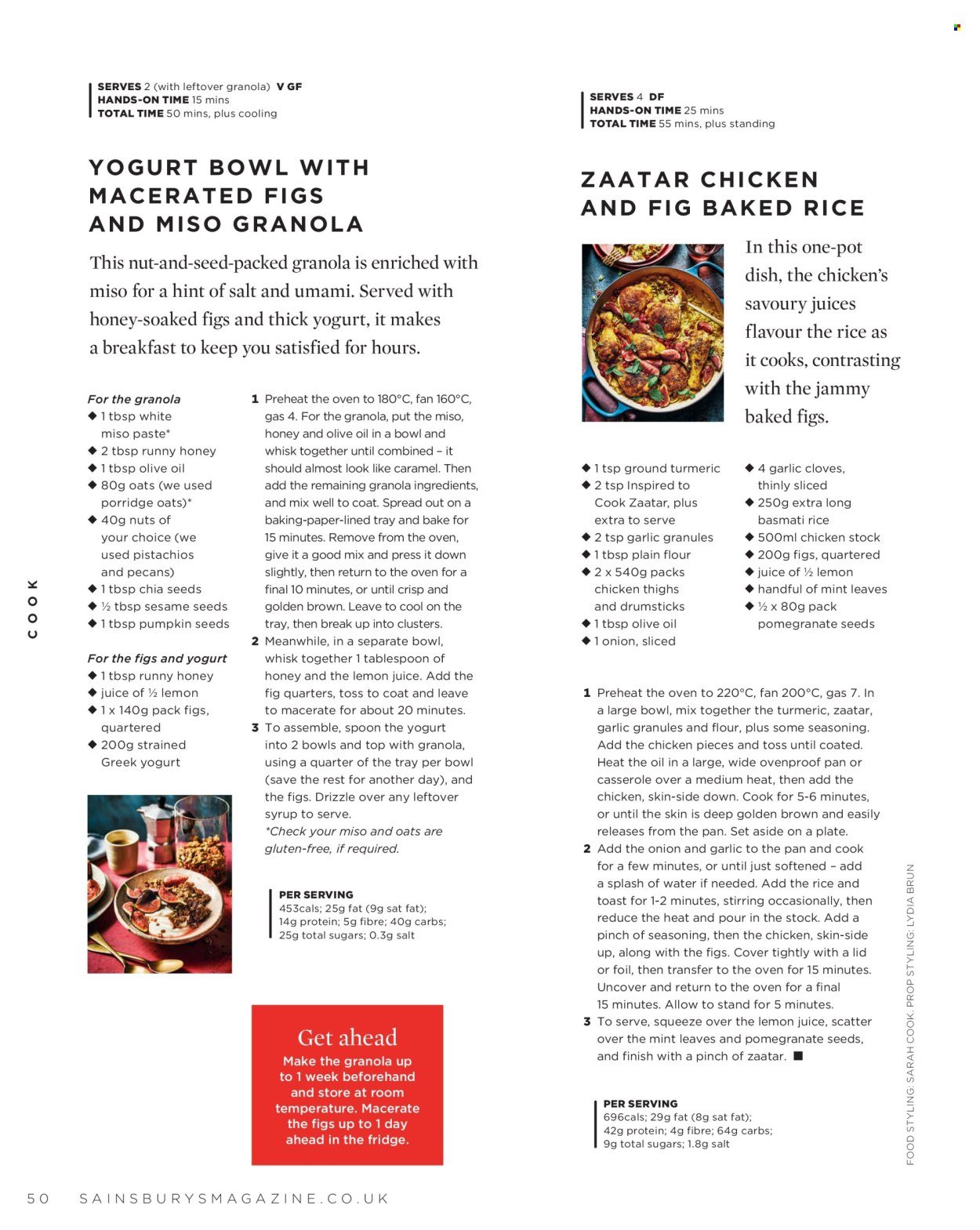 SAINSBURY'S offer - Magazine